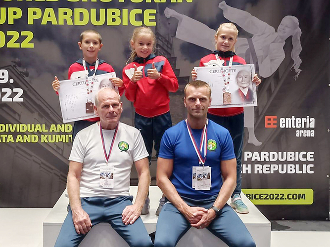 Dva tituly Mistrů světa pro Karate klub Jeseník.